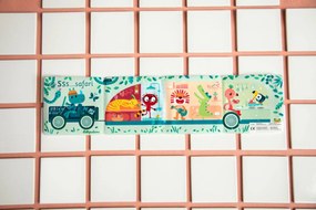 Lilliputiens - Pannello magico per il bagnetto - Safari