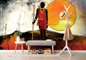 Carta da parati – Cacciatore africano