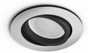 Centura Recessed Alu Round Bluetooth White/Color Amb. - Philips Hue