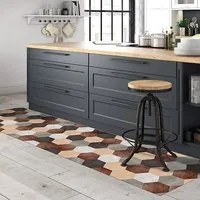 Passatoia da Cucina in Vinile Lavabile e Antigraffio Mixed Wood - 50x180