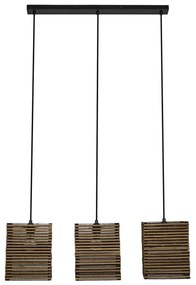 Ledvance - Lampadario a sospensione con filo DECOR CARDBOARD 3xE27/15W/230V