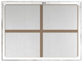 Quadro con elementi dipinti a mano 70x100 cm White Tree – Styler