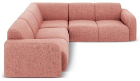 Divano angolare rosa (angolo variabile/ad L) Molino - Micadoni Home