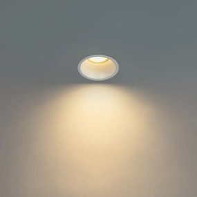 Set di 6 faretti incasso bianchi GU10 70mm IP44 - Dept