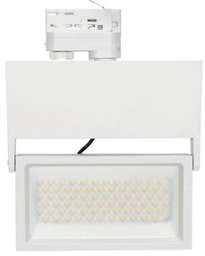 Faro Rettangolare 40W Dimmerabile Triac Binario Trifase 100° CCT Colore Bianco Variabile CCT