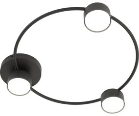 Plafoniera LUCIO 3xGX53/12W/230V nero