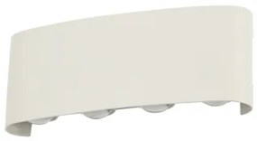 Brilagi - Applique da esterno FLAREBOX LED/8W/230V bianco IP65