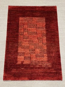 Gashguli Tappeto 80 x 110 Rosso (Iran) Annodato A Mano