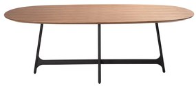 Tavolo da pranzo con piano in legno di noce 110x220 cm Ooid - DAN-FORM Denmark