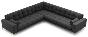 Divano angolare variabile grigio scuro Bali - Cosmopolitan Design
