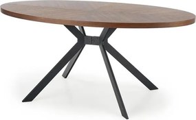 Tavolo di Locarno in noce - H75