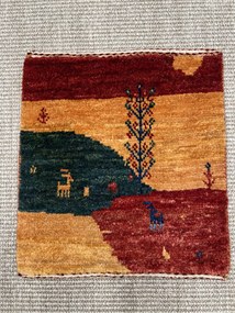 Gabbeh Tappeto persiano 40x40 (Iran) Annodato A Mano