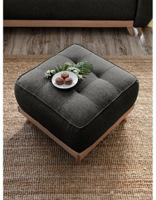 Poggiapiedi grigio scuro Dazzling Daisy - Miuform