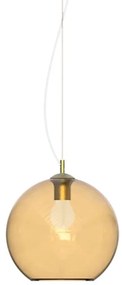 Ideal Lux - Lampadario a sospensione con filo NEMO 1xE27/42W/230V diametro 30 cm beige