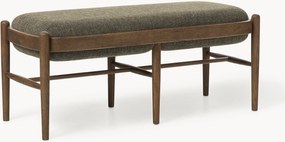 Panca imbottita in legno di quercia Imara