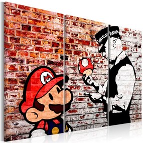 Quadro Mural on Brick  Colore colorful, Dimensioni e Misure 120x80