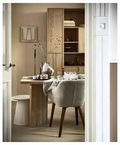 Mobile modulare in rovere decorato in colore naturale 40x199 cm Modulair - vtwonen