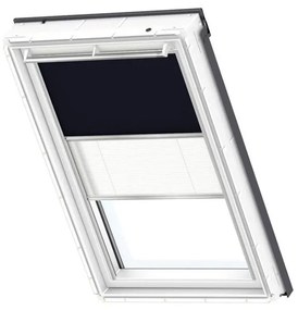 Tenda combinata per finestra da tetto oscurante e filtrante VELUX DFD 206 1100S L 66 x H 118 cm blu