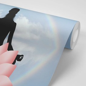 Carta da parati autoadesiva – Esercizio meditativo