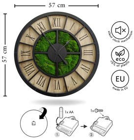 Orologio da parete ø 57 cm Ben – Styler