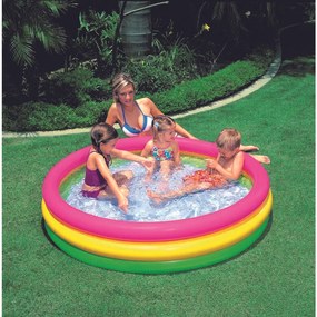 Intex PISCINA TONDA 4 ANELLI cm. 168x46 h (lt. 780) 2.00 pz