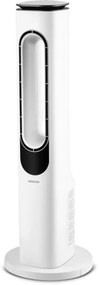Sencor - Ventilatore a torre senza pale 50W/230V bianco + telecomando