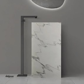 Lavabo Freestanding In ArtStone Finitura Bianco Venato