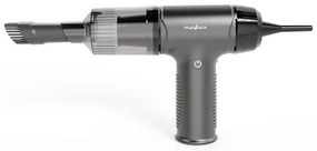 Nedis VCHHR100BK - Aspirapolvere portatile ricaricabile 2in1 90W/6000 mAh grigio/nero