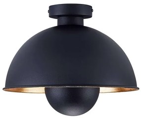 Lya Plafoniera Ø31 Black/Gold - Lindby