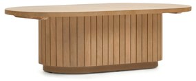 Kave Home - Tavolino Licia in legno massello di mango 120 x 60 cm