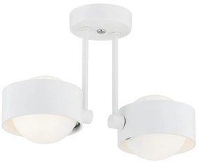 Argon 7088 - Lampadario su palo MASSIMO PLUS 2xG9/6W/230V bianco