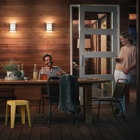 Philips 17323/47/16 - Applique da esterno PYTHON 1xLED/6W/230V IP44