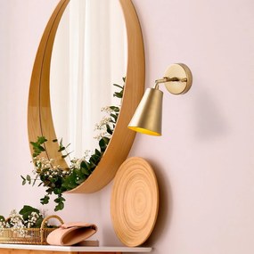 Lampada da parete color oro ø 10 cm Evander - Opviq lights