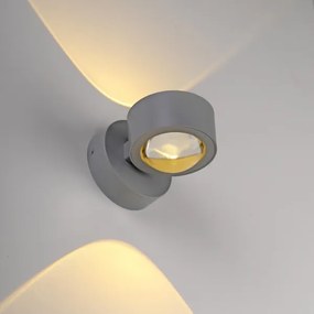 Schöner Wohnen 19331-21 - Lampada da parete LED CHIA 2xLED/2W/230V antracite