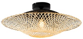 Lampada da soffitto per esterni in bambù orientale 50 cm IP44 - Rina