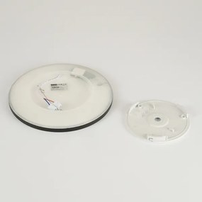 Brilagi - Plafoniera LED dimmerabile ULTRA SLIM LED/18W/230V Ø 30 cm nero + telecomando