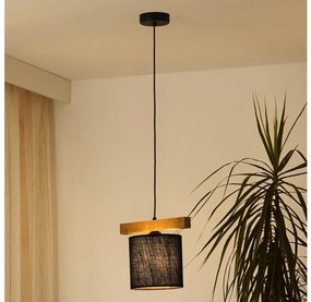 Brilagi - Lampadario a sospensione con filo FOREST 1xE27/15W/230V pino/nero