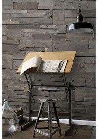 Fotomurale Placchette, grigio