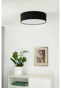 Duolla - Lampada LED da soffitto CORTINA LED/26W/230V Ø30 cm 4000K nero