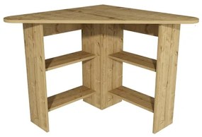 Tavolo da lavoro CORNER 73,8x80 cm quercia zaffiro