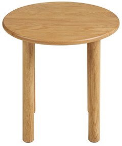 Tavolino rotondo in rovere massiccio ø 40 cm Jena – House Nordic