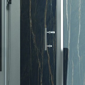 Box doccia 150x70cm vetro anticalcare 6mm modello KF5000S - KAMALU