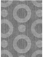 Kreis-Tapete Umbrella Squid von Moooi - Silver