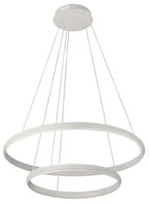 Lampadario LED dimmerabile sospeso su cavo LED/90W/230V 3000-6500K Ø 60 cm + telecomando