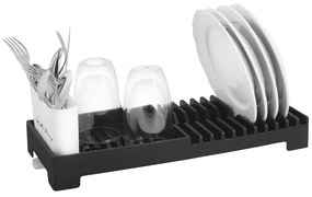 Scolapiatti nero Livio Duo - Vialli Design