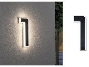 Paulmann 79842 - LED/0,2W IP44 Numero civico solare 1,2V