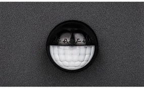Lampada LED da parete per esterni con sensore LED/9W/230V 4000K IP44 nera