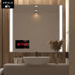 SMART specchio con illuminazione M4 premium + SmartScreen with Apple TV