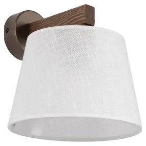 Brilagi - Lampada da parete LATTE 1xE27/15W/230V pino/bianco