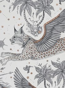 Clarke & Clarke Tapete Lynx - Nude